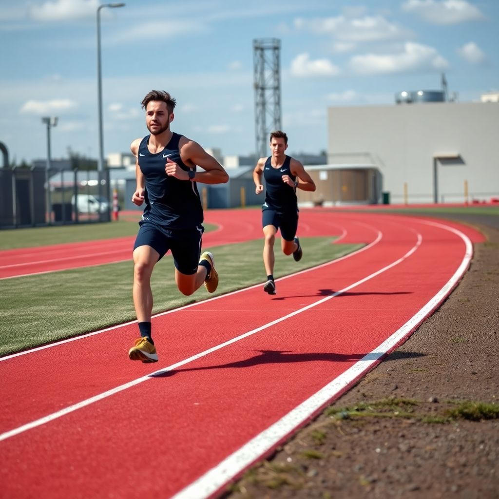 Pista Tartan de Atletismo