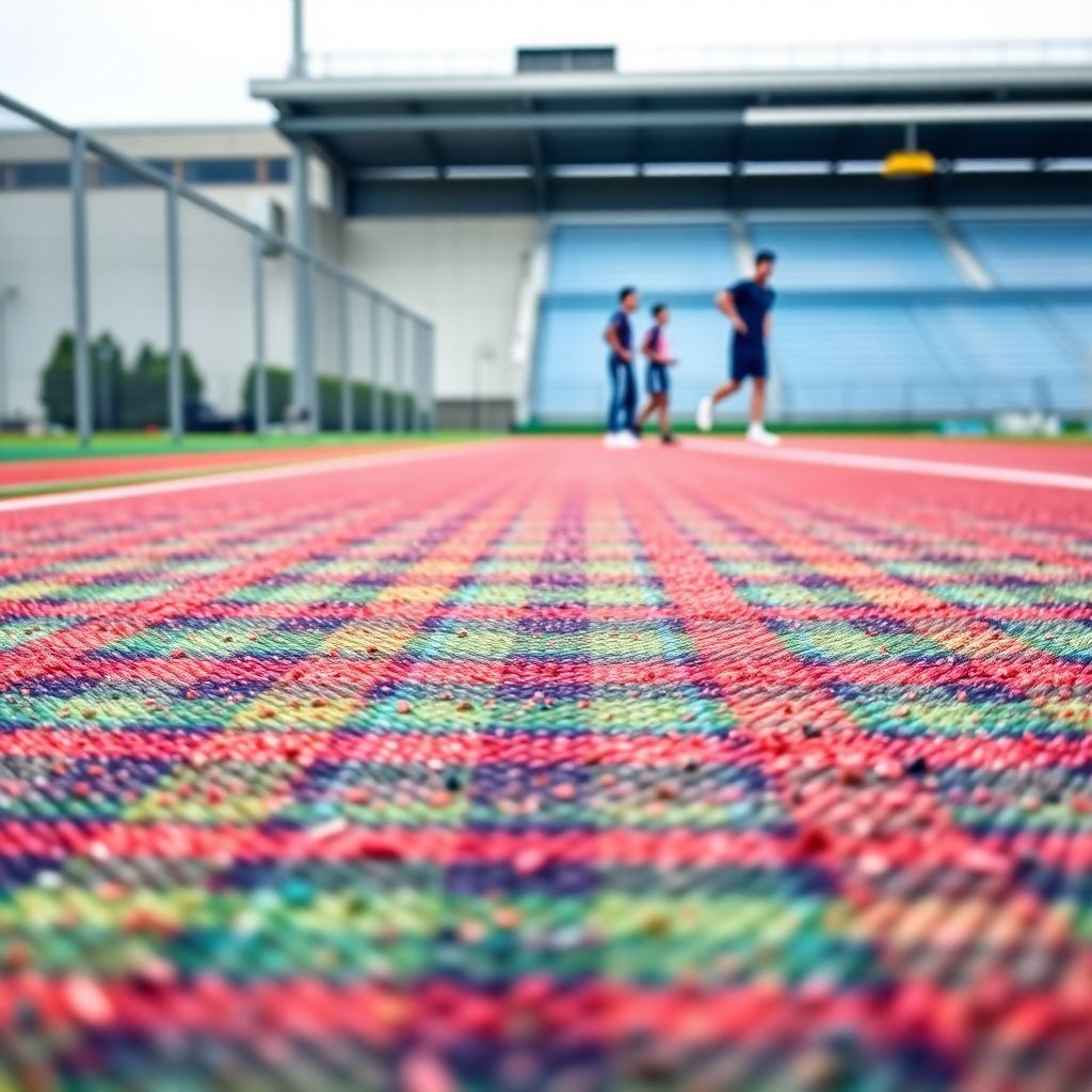 Pista Tartan de Atletismo